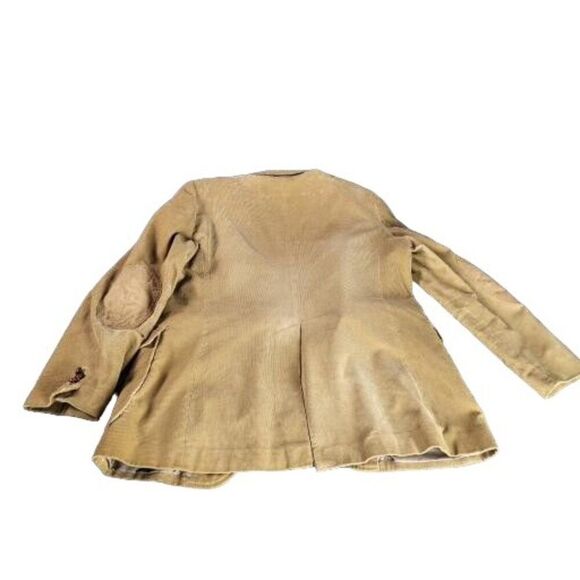 Vintage Mervyns Cambridge Classics Corduroy Blazer Men Sz 42L Tan Patch Workwear - Picture 2 of 12